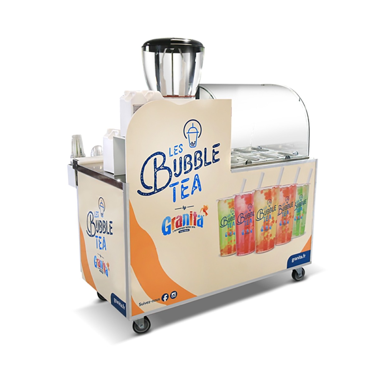 Granita – Kiosque Bubble Tea Complet 2