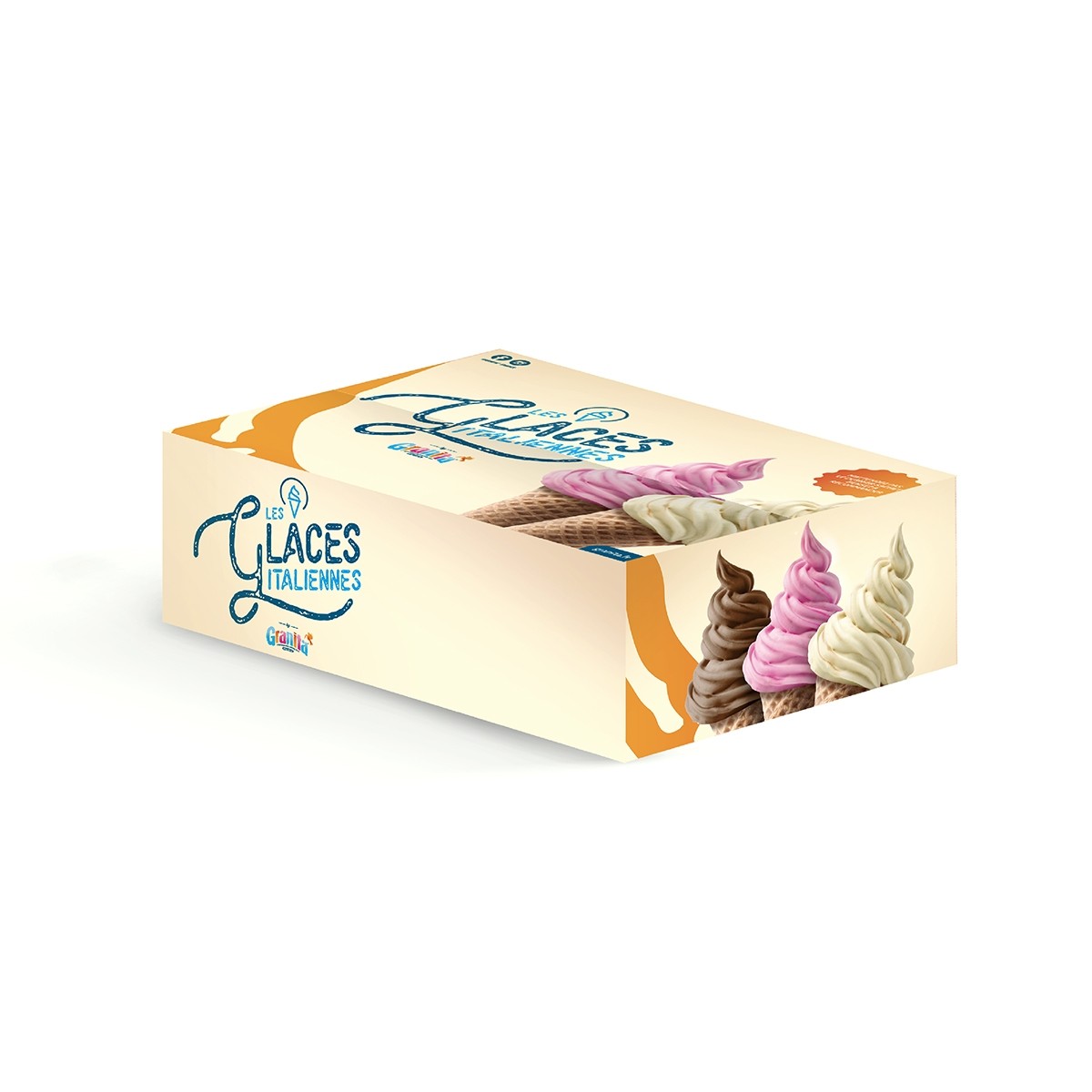 Granita Mix Glace Italienne Chocolat – Carton 10kg 2