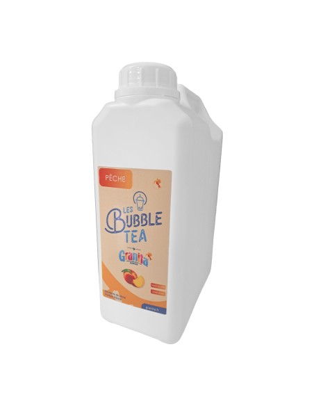 Granita – Sirop Bubble Tea Pêche – 6 x 2.5kg