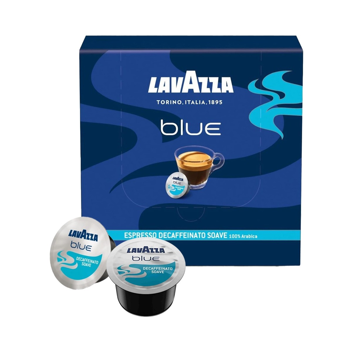 Capsules Lavazza Blue Decaffeinato Soave