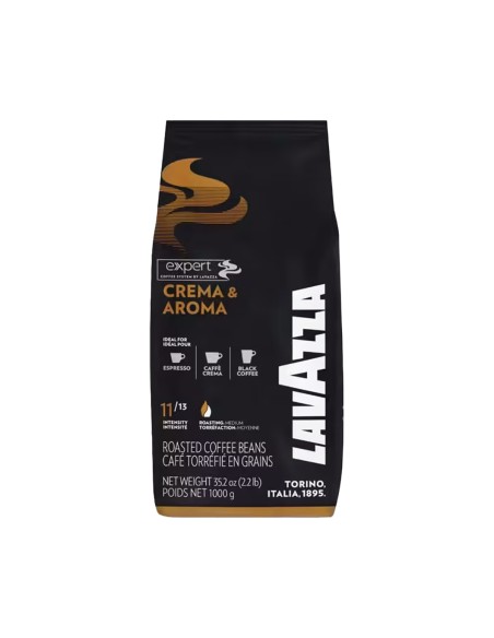 Café en grain Crema & Aroma LAVAZZA - 1Kg