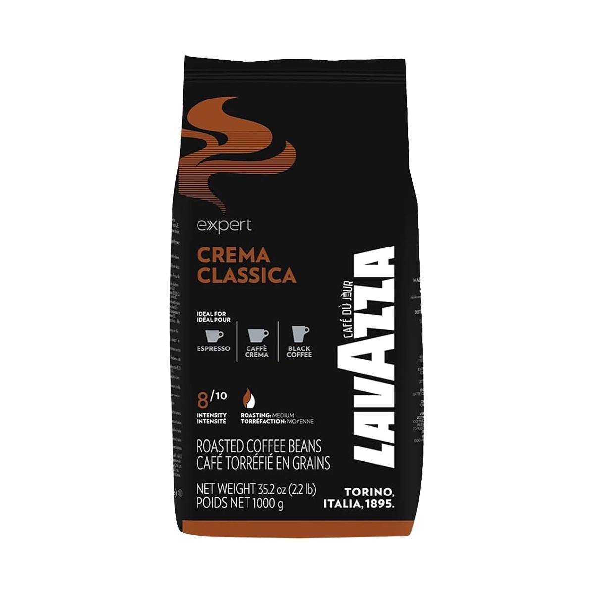 Café en grain Crema Classica Lavazza - 1 Kg