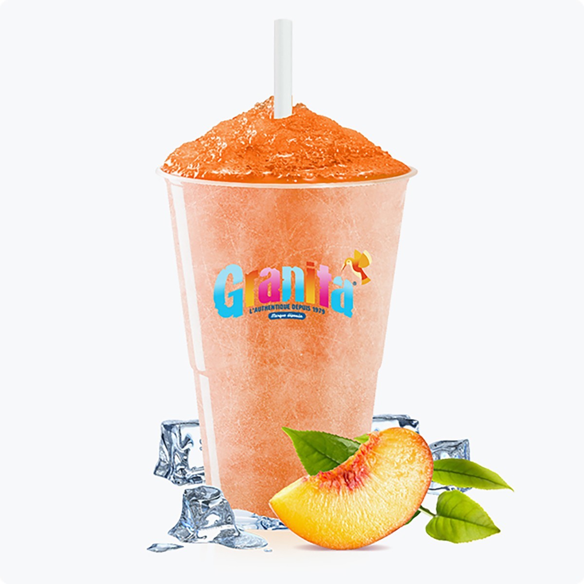 Poudre Granita Thé Pêche - Carton 10 Kg