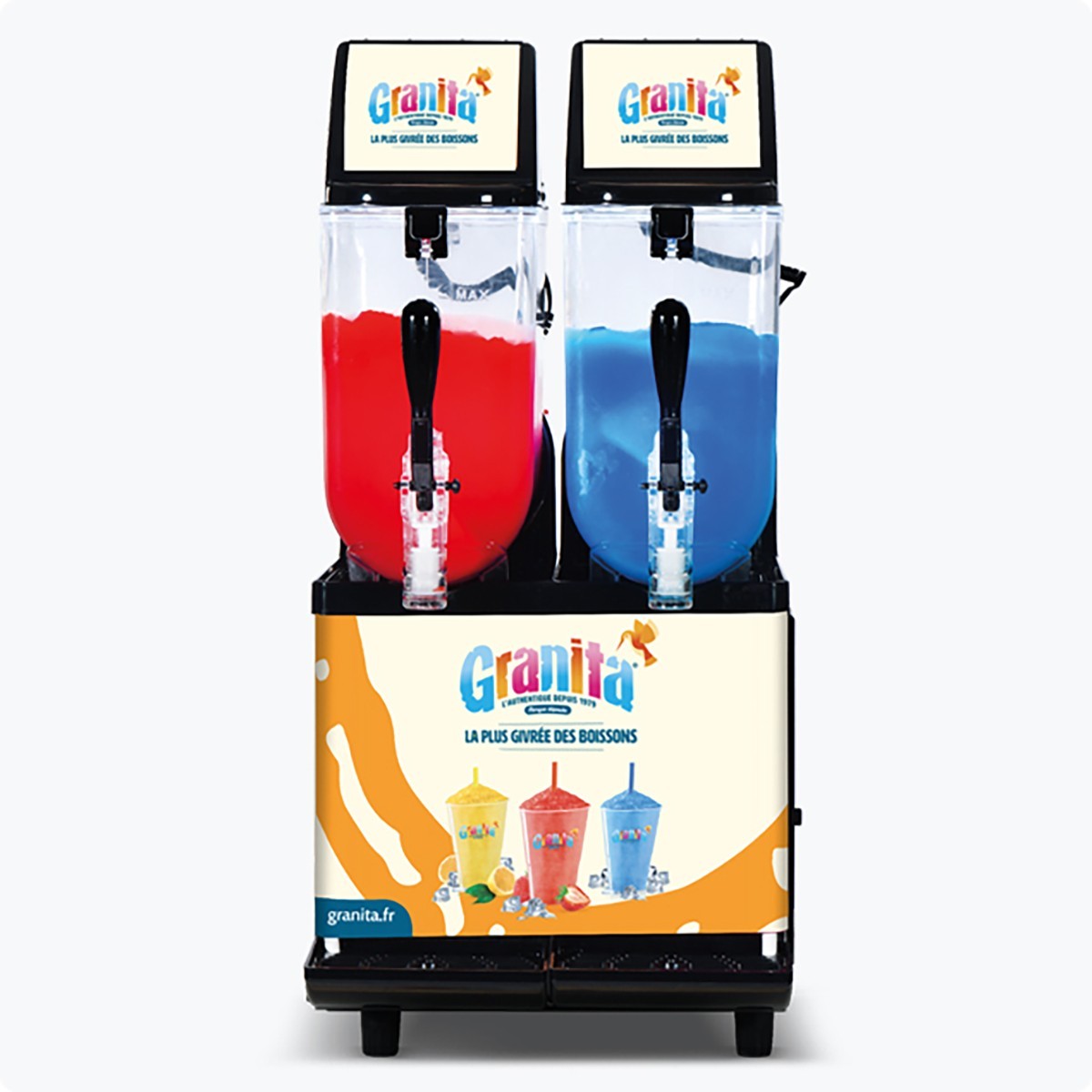 Machine à Granita 2 bacs 2