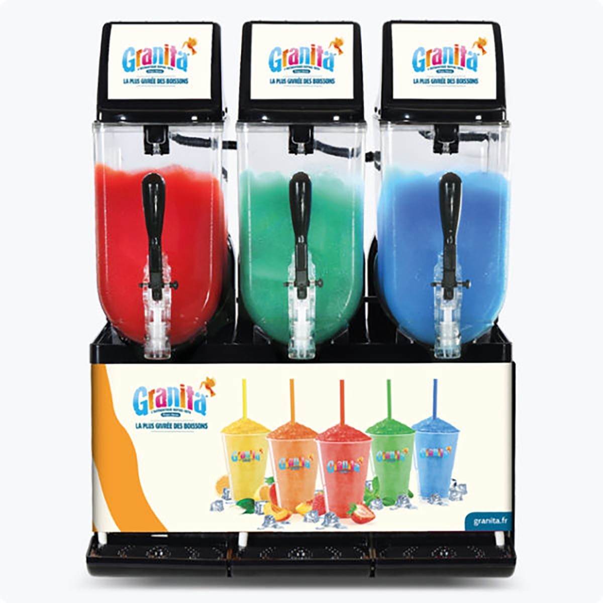 Machine à Granita 3 bacs 2